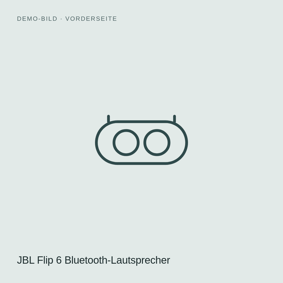 DEMO JBL Flip 6 Bluetooth-Lautsprecher – Foto 1 von 2