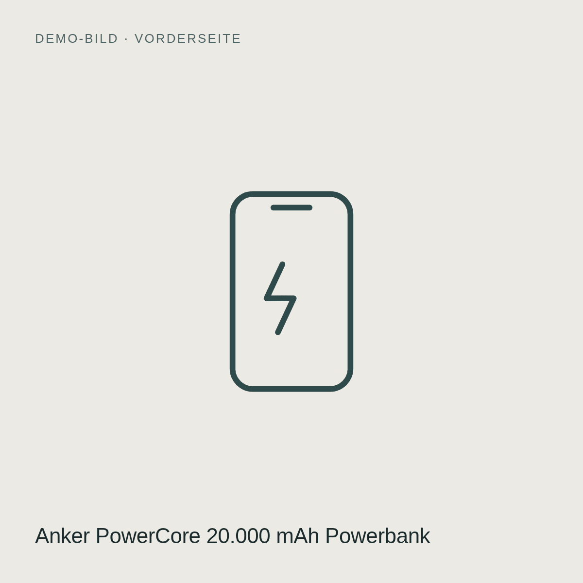 DEMO Anker PowerCore 20.000 mAh Powerbank – Foto 1 von 1